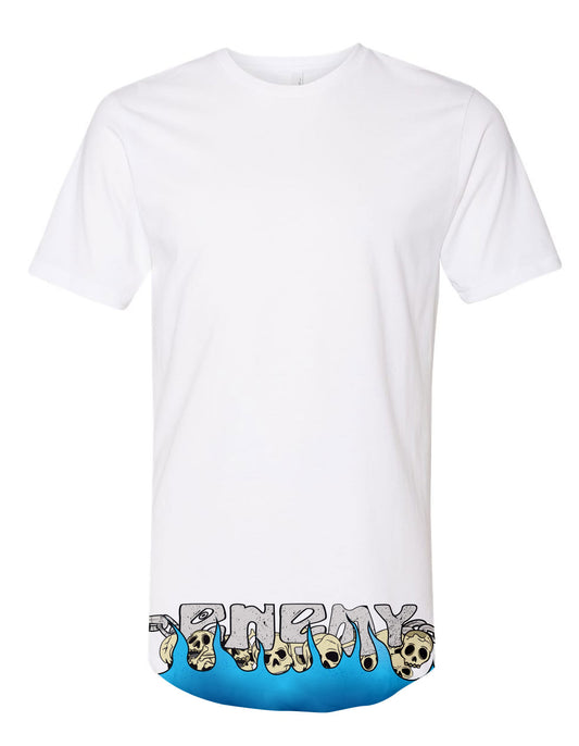 Skull Flame Long Tee