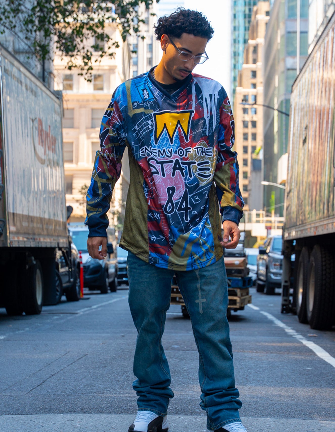 Enemy of the State " The Crown " Longsleeve Jersey