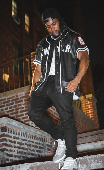 Enemy of the State New York Baseball Jersey