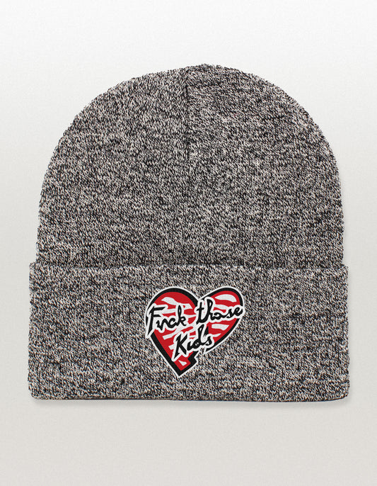 Fuck Those Kids Embroidered Cuff Beanie
