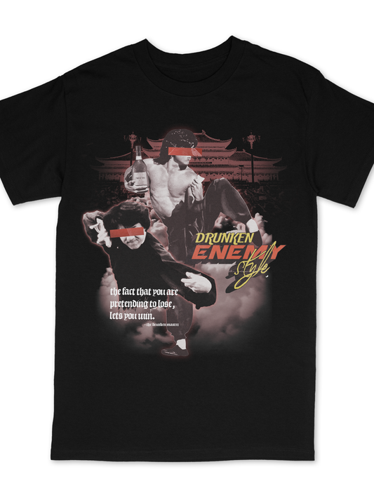 Drunken Enemy Style T Shirt