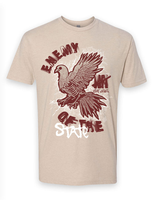 Electrical Burn Lightweight CVC T Shirt