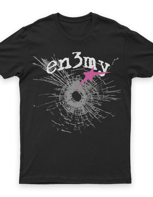 Shattered Glass Puff Print Heavyweight T Shirt
