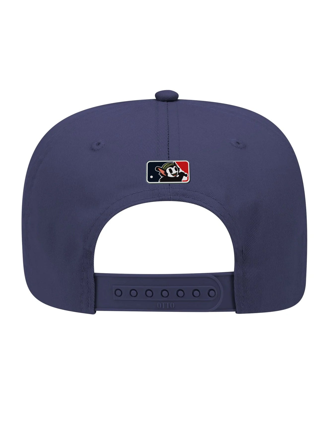 New York Enemies Fully Embroidered Navy Snapback