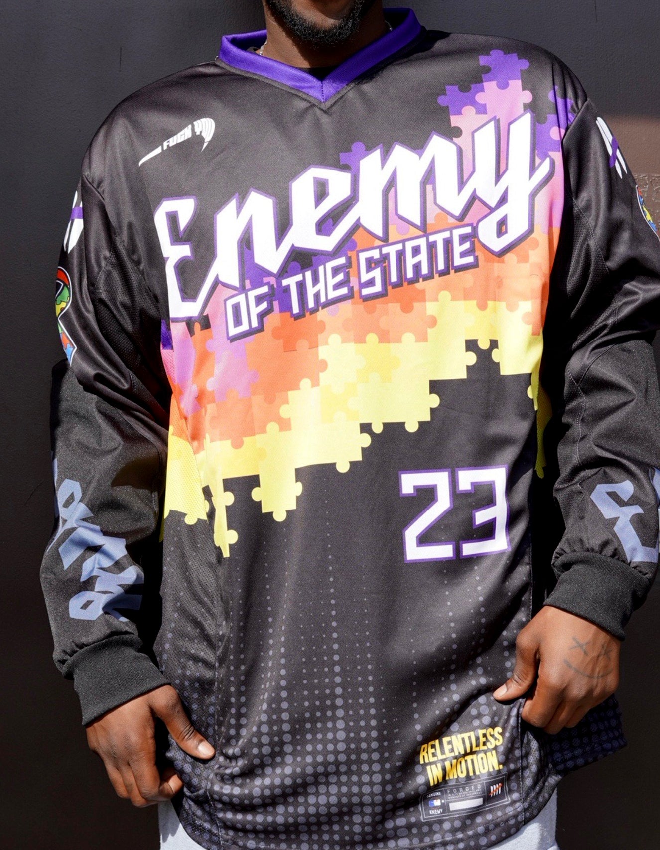 Enemy of the State " Autism Awareness Charity '25 " Jersey