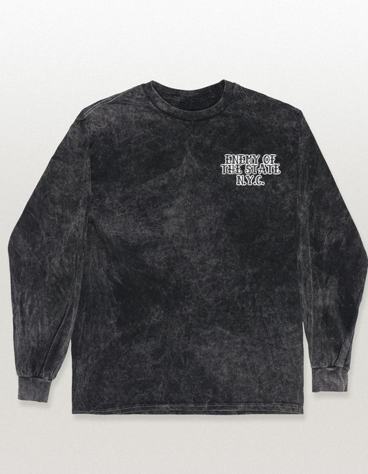 NOT A DRI FIT - Mineral Wash Tigerseye Longsleeve