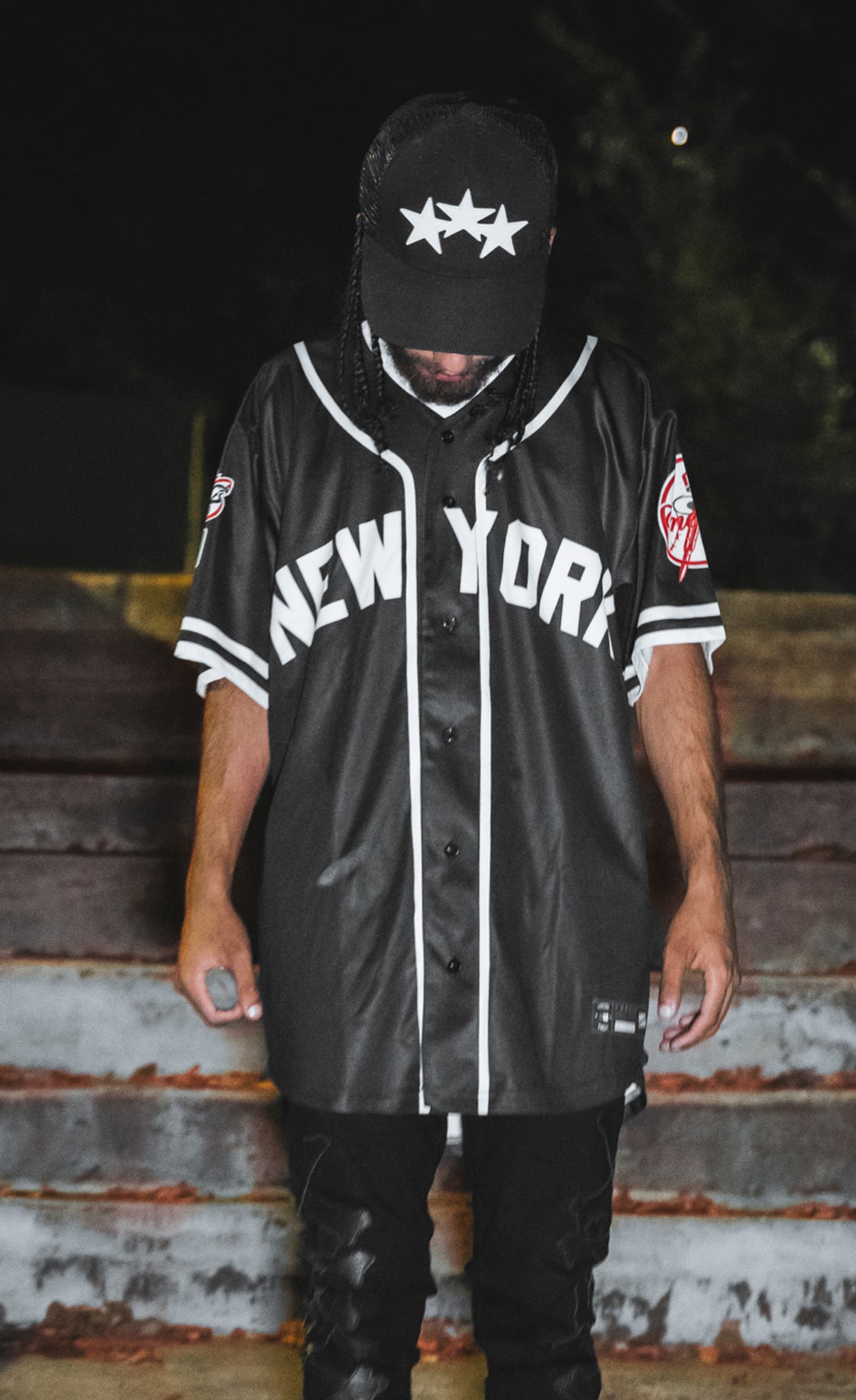 Enemy of the State New York Baseball Jersey