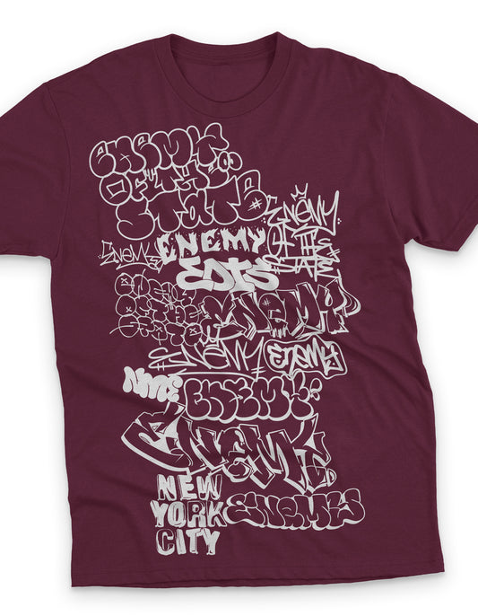 Wall Throwies Heavyweight T Shirt