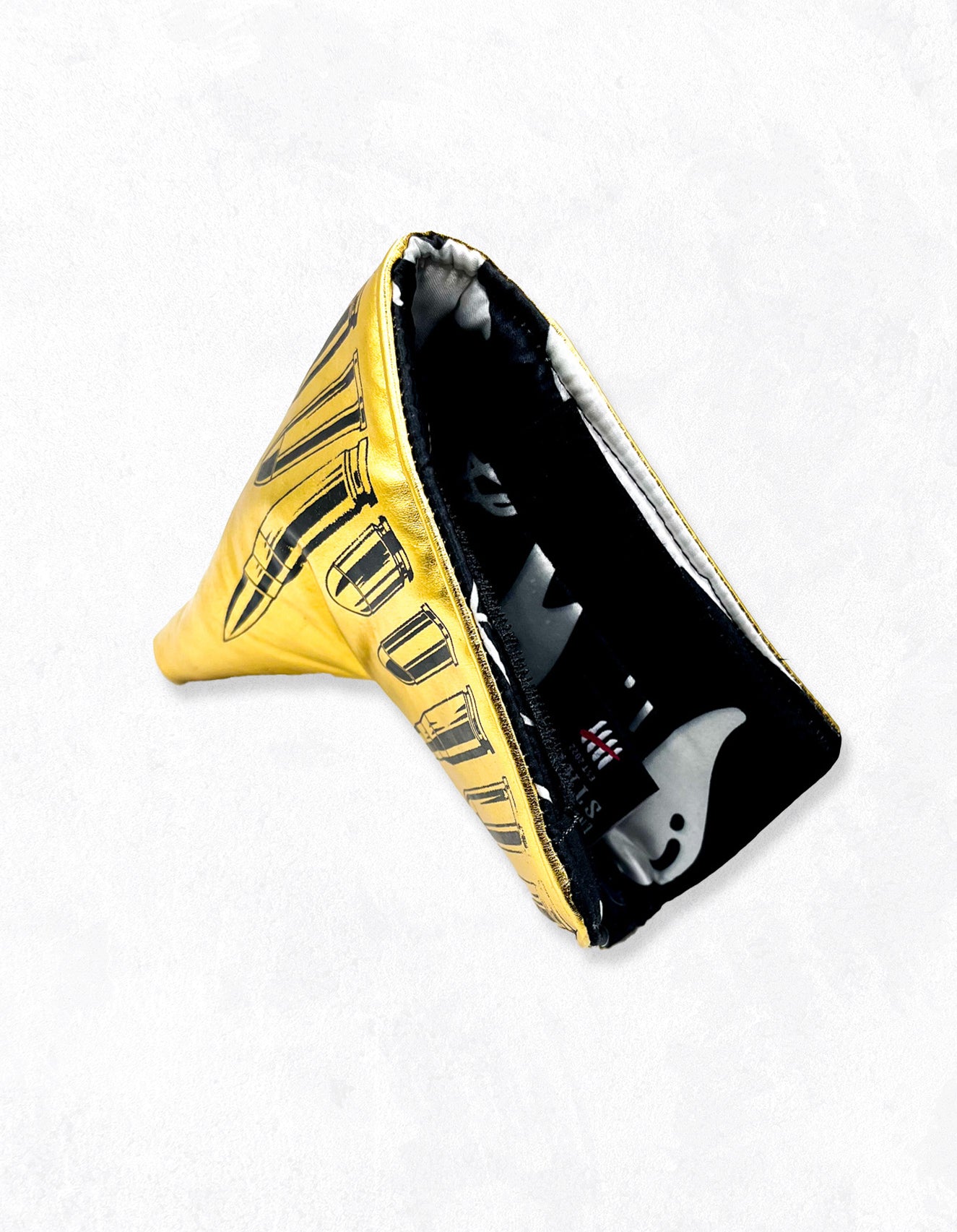 Ginga Designs x Enemy of the State Gold Putter Cover