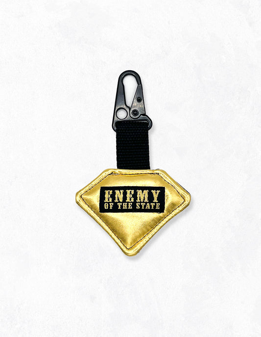 Gold Double Sided Plush Bag Tag (Copy)