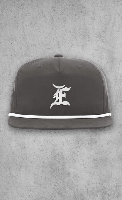 Puff Embroidered E Hat