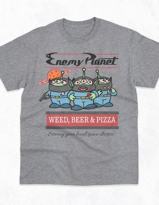 Enemy Planet Short Sleeve T-Shirt
