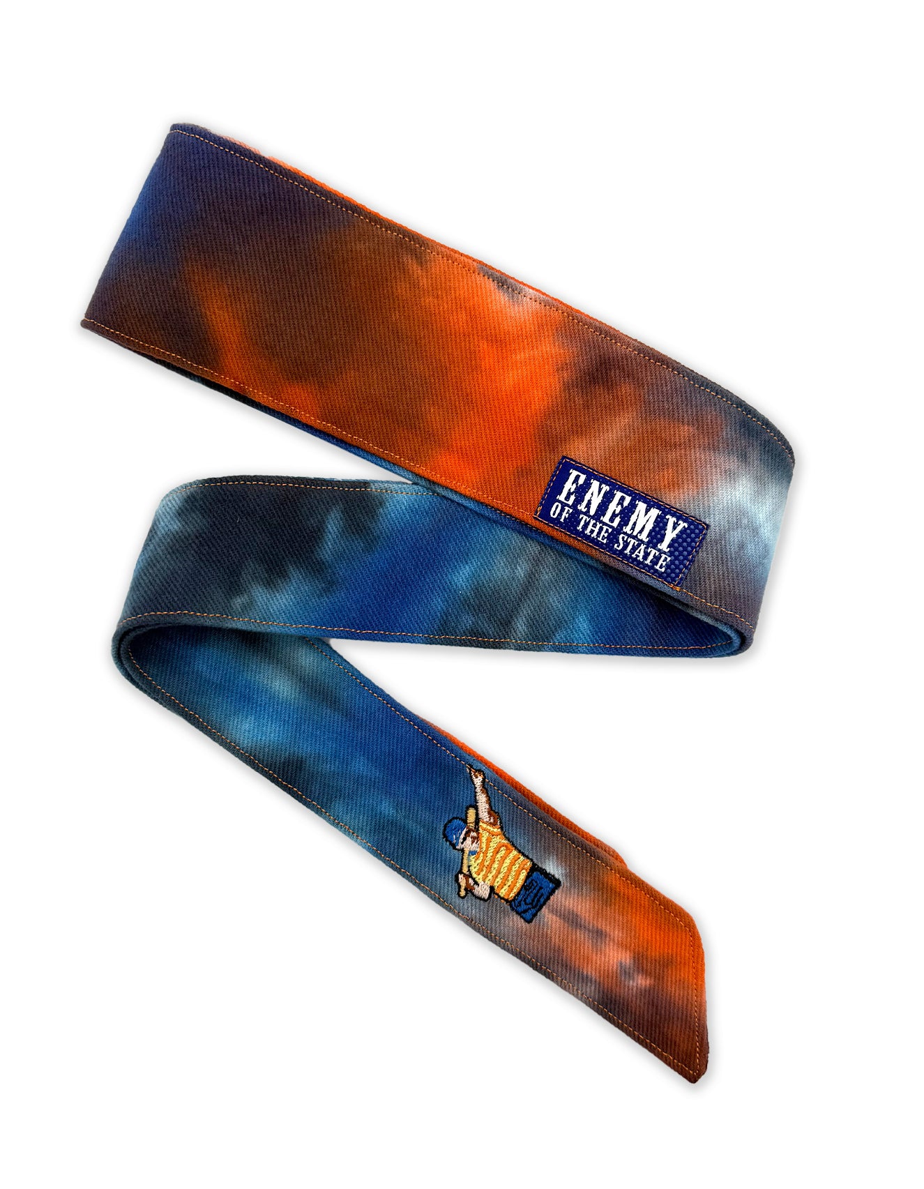 The Great Hambino Headband w/ Laser Engraved Mini 18" Wooden Baseball Bat