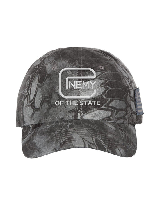 Kryptek Camo Embroidered Enemy Firearms Hat