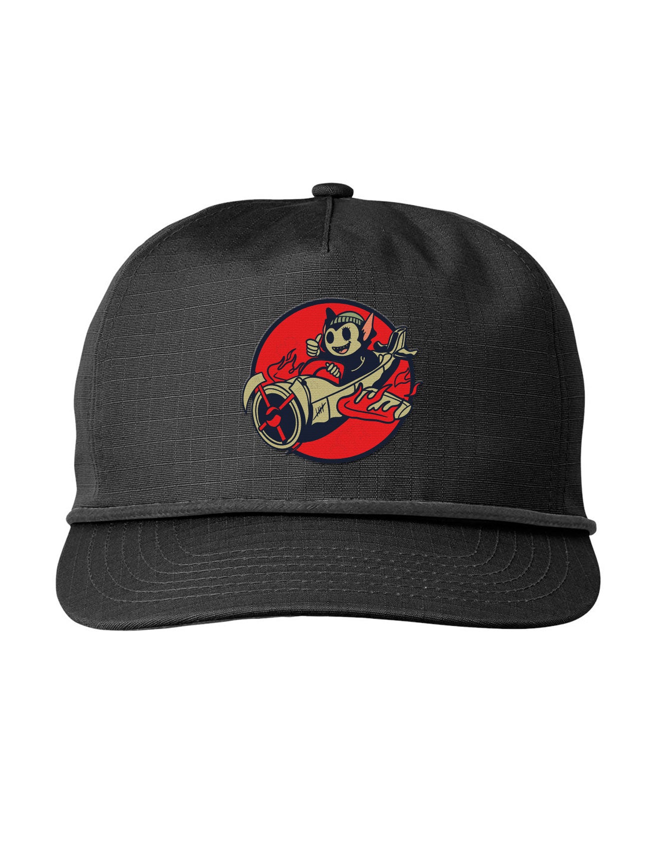 Ripstop Embroidered Enemy Aviators Hat