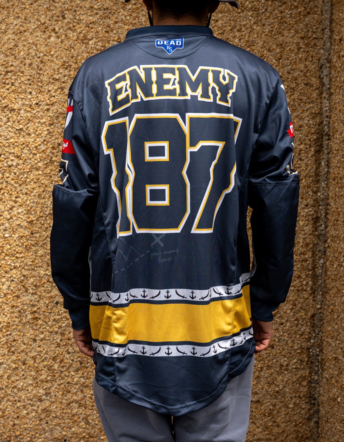 Enemy of the State " Pirate Treasure " Long Sleeve Jersey