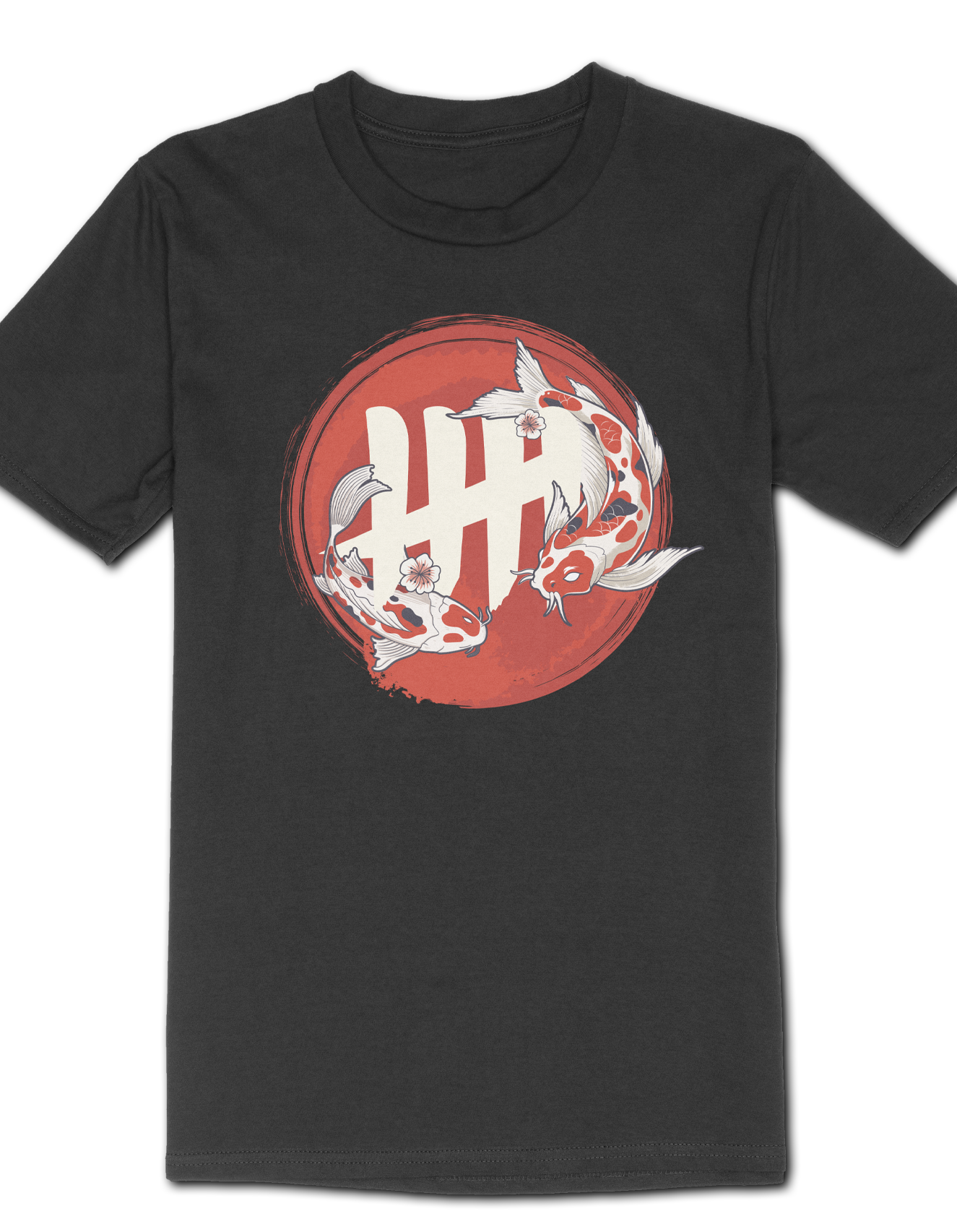 Interlocking Koi Fish T Shirt