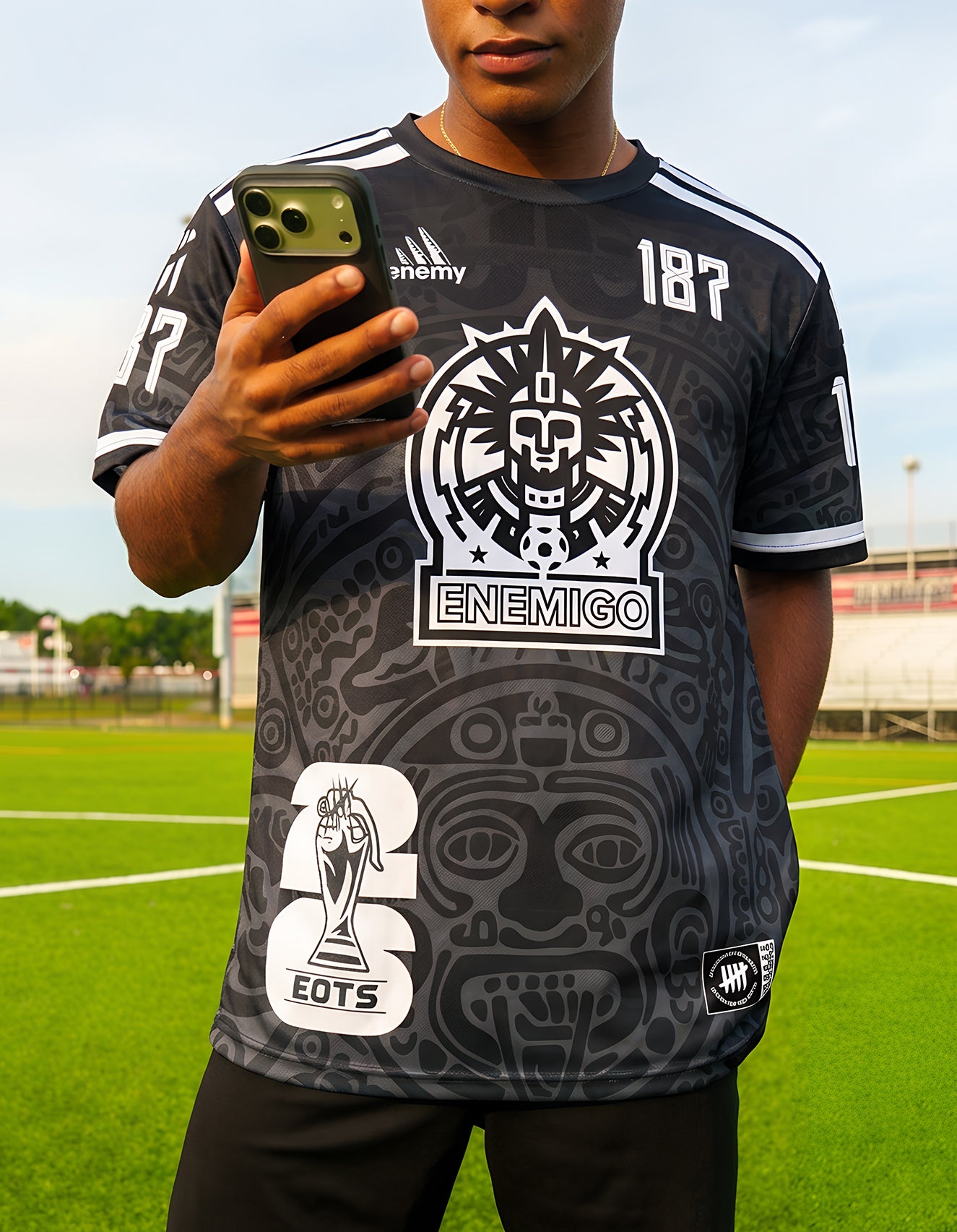 2026 World Cup of Soccer " Mexico " Blackout Jersey