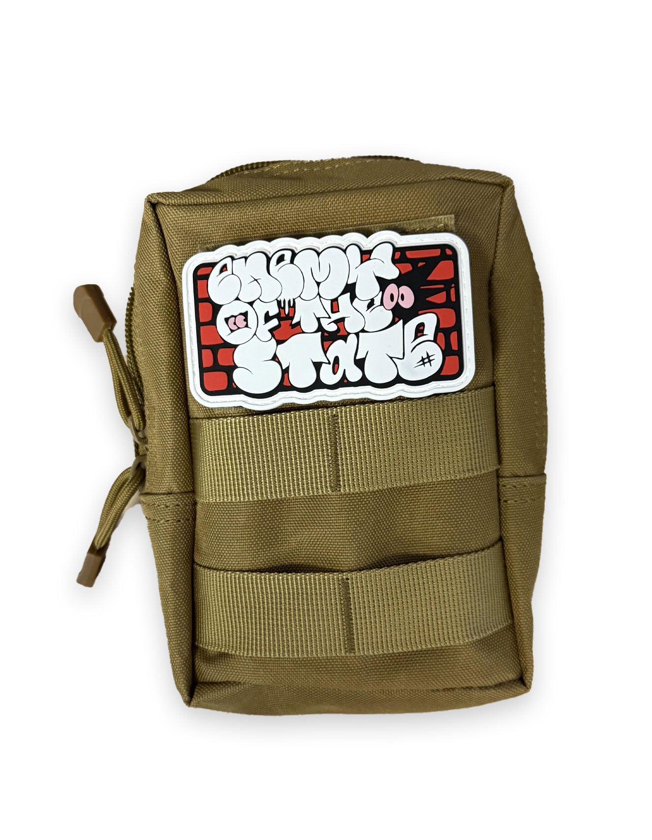 Enemy Brick PVC Patch with Molle Tactical Pouch