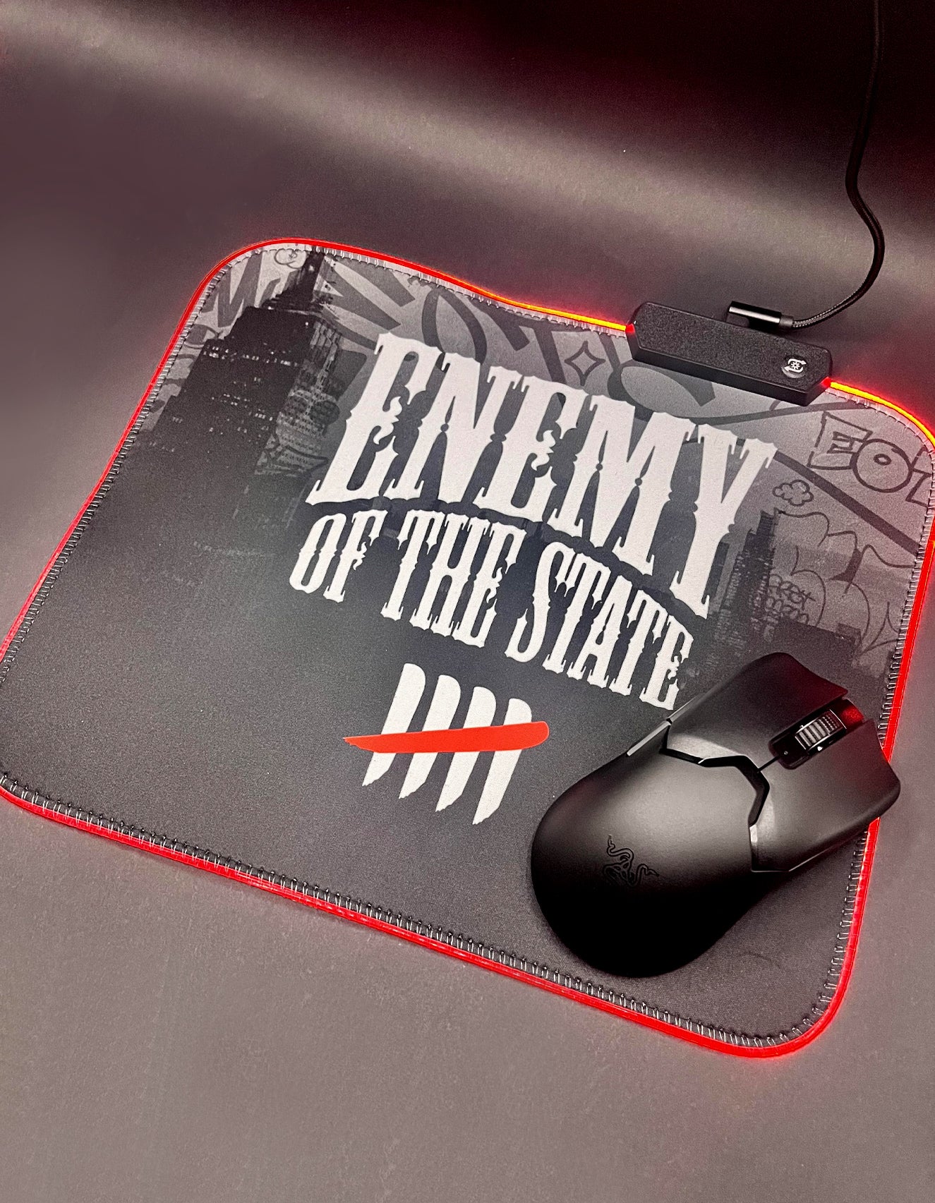 RGB Enemy of the State Mousepad