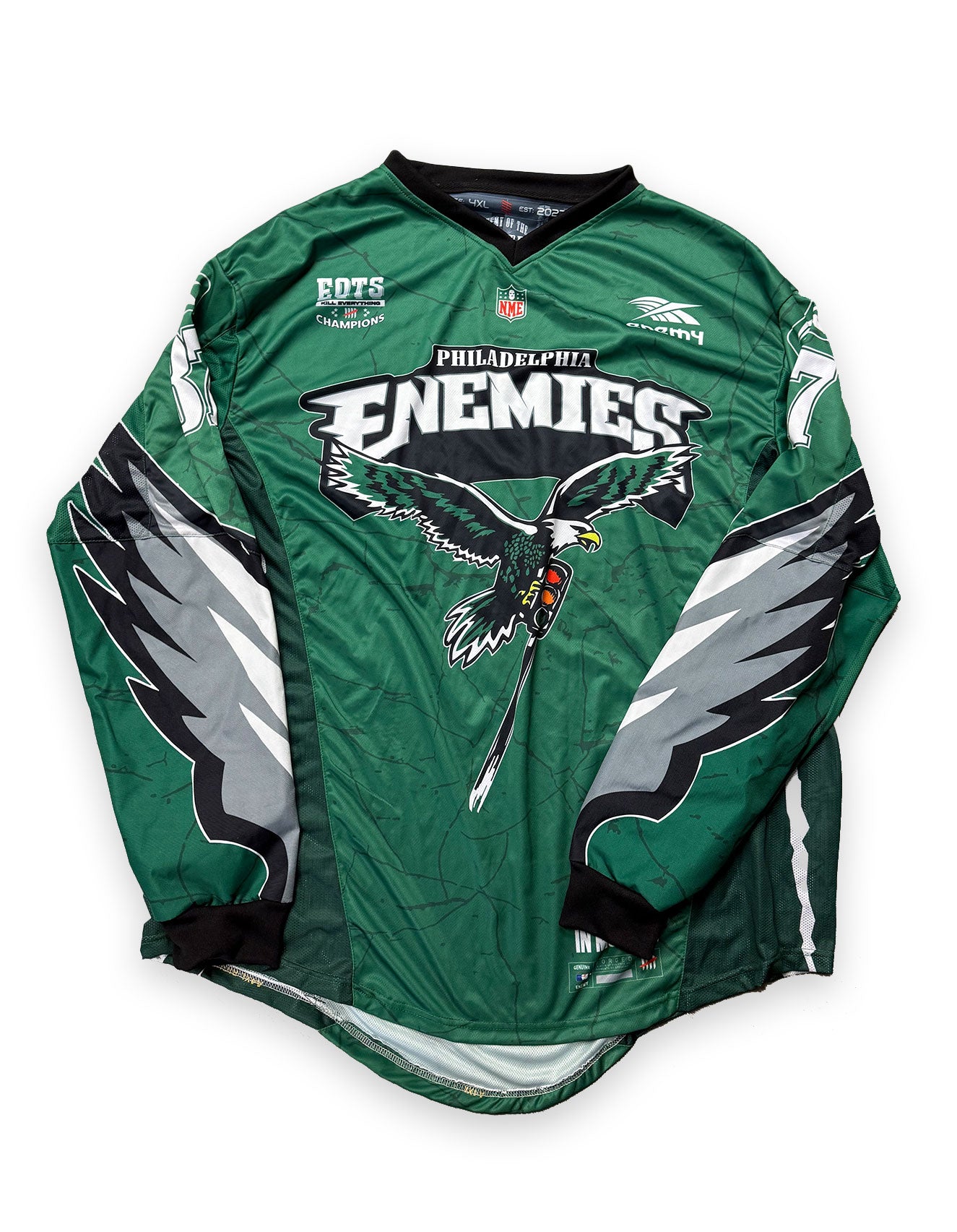 Enemy of the State " Philly Forever Kelly Green " Jersey
