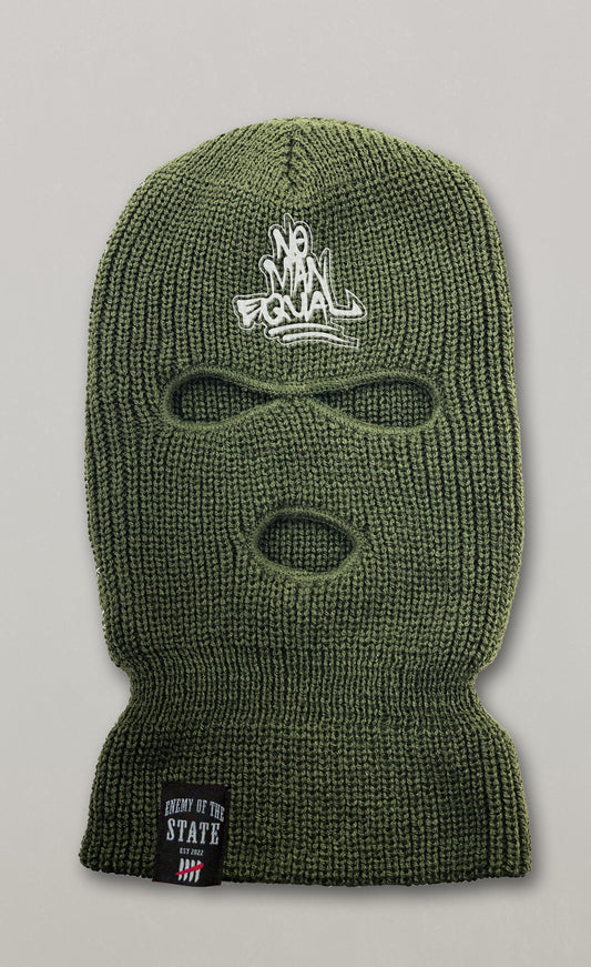 3 Hole Enemy of the State No Man Equal Balaclava