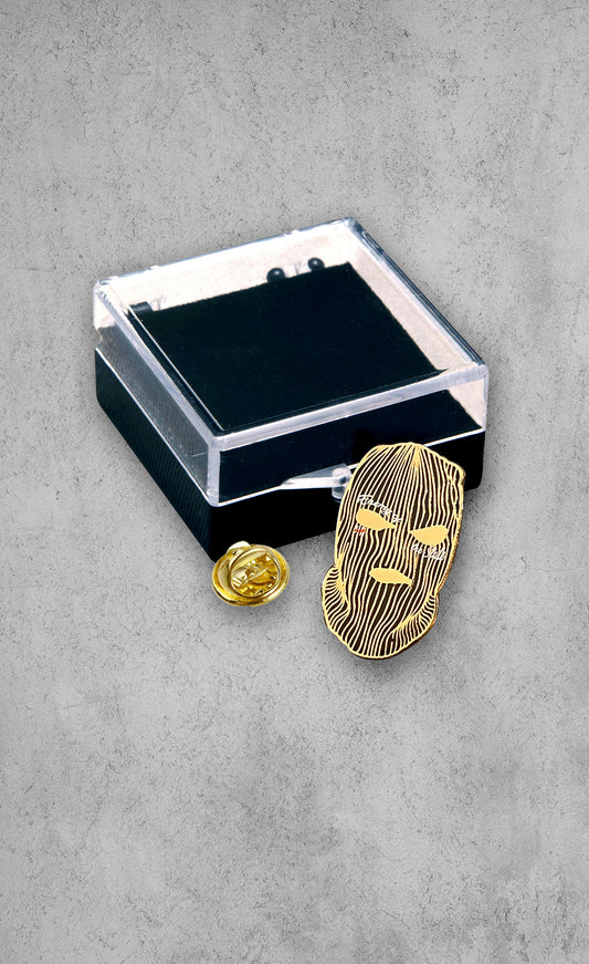 Enemy of the State Lapel Pin w/ Butterfly Backing