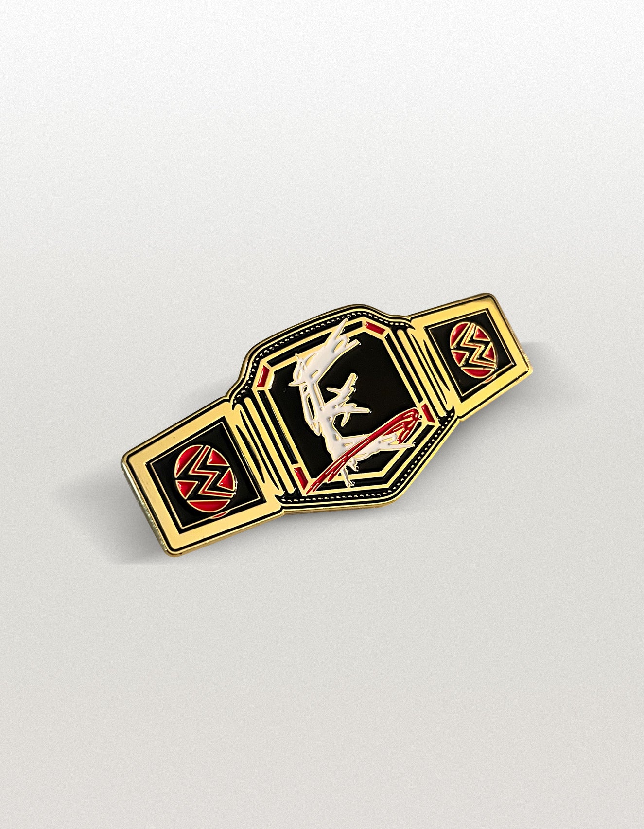 Hustlemania Heavyweight Championship Pin