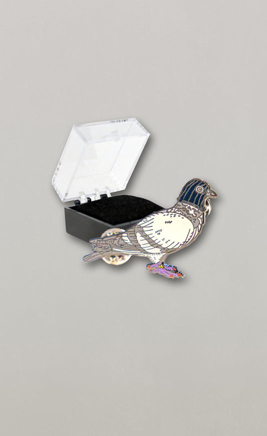 EOTS PIGEON Pin w/ Butterfly Backing
