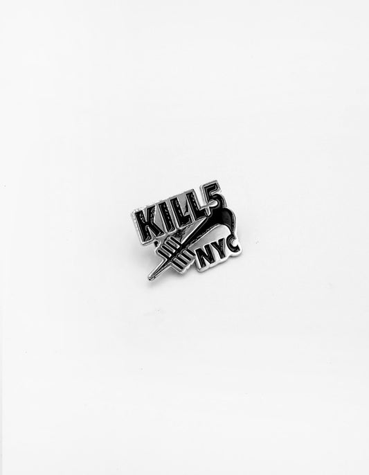 Kill 5 Enameled Pin