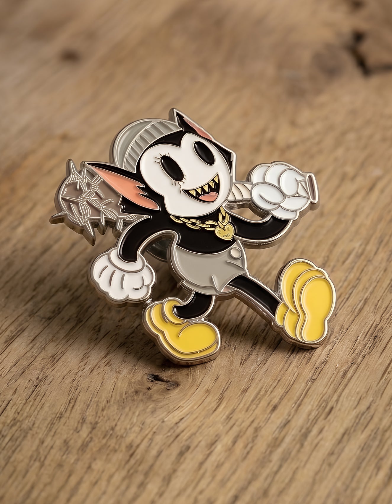 Little E Full Body Enameled Pin