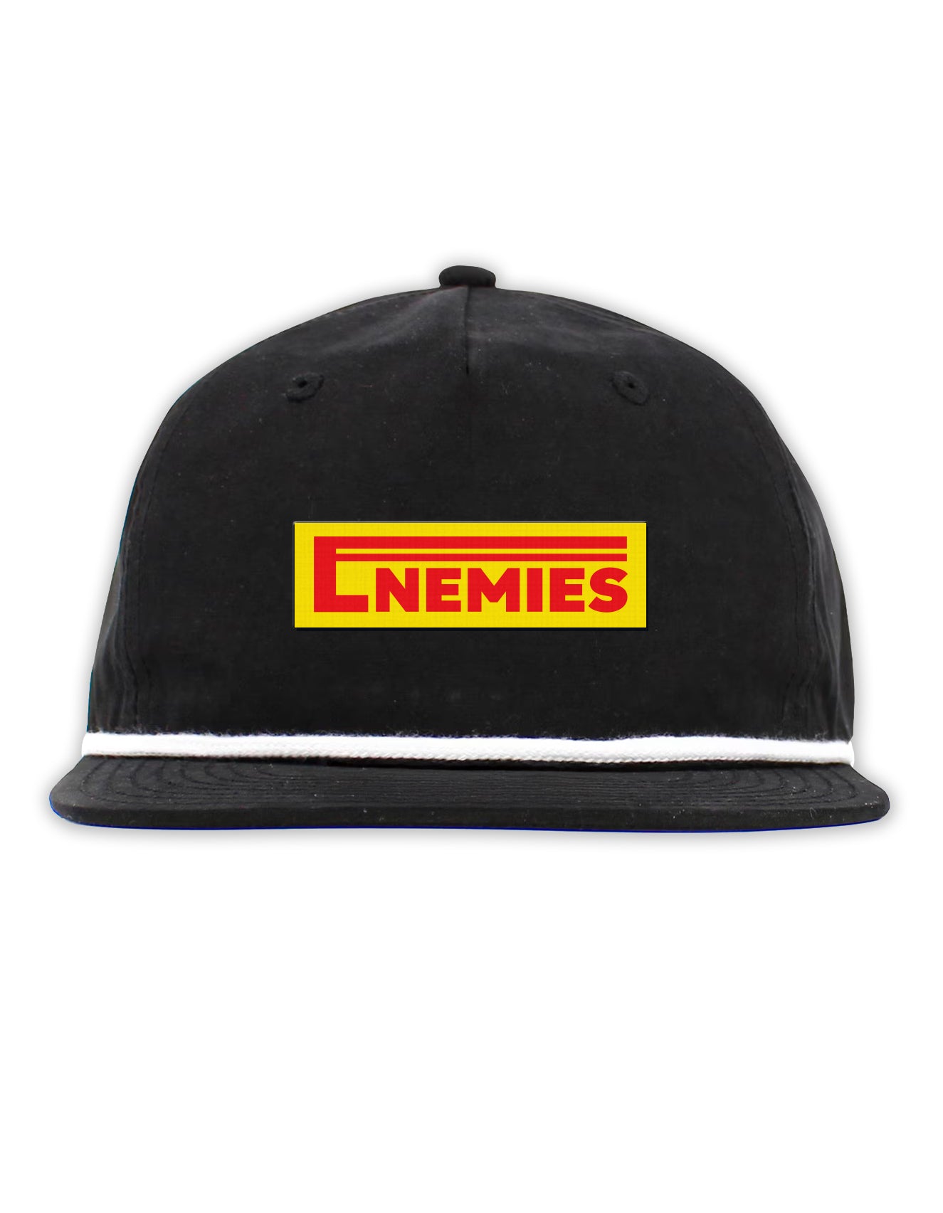 Enemy Tires Embroidered 5 Panel Rope Snapback