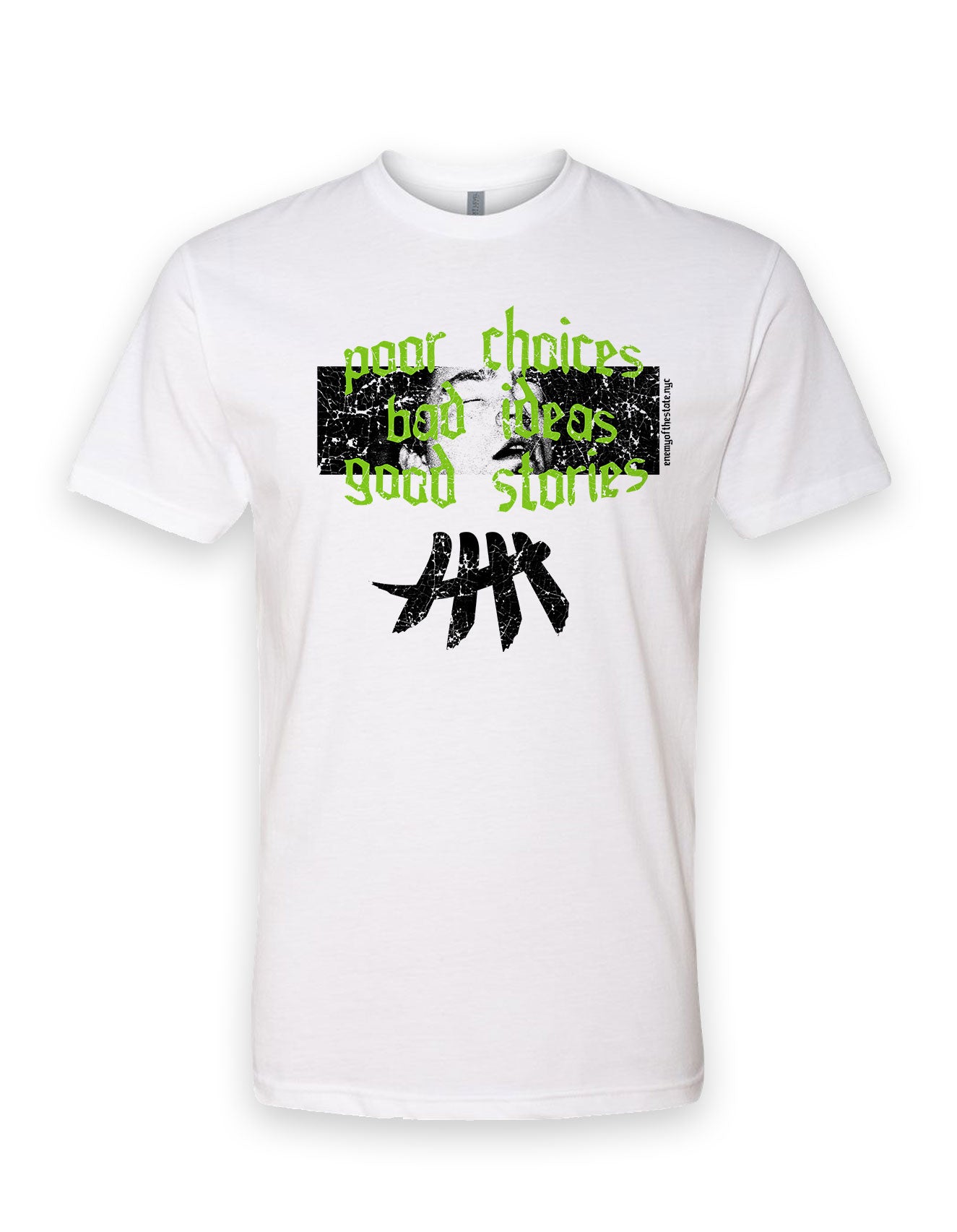 Poor Choices Lightweight CVC T Shirt