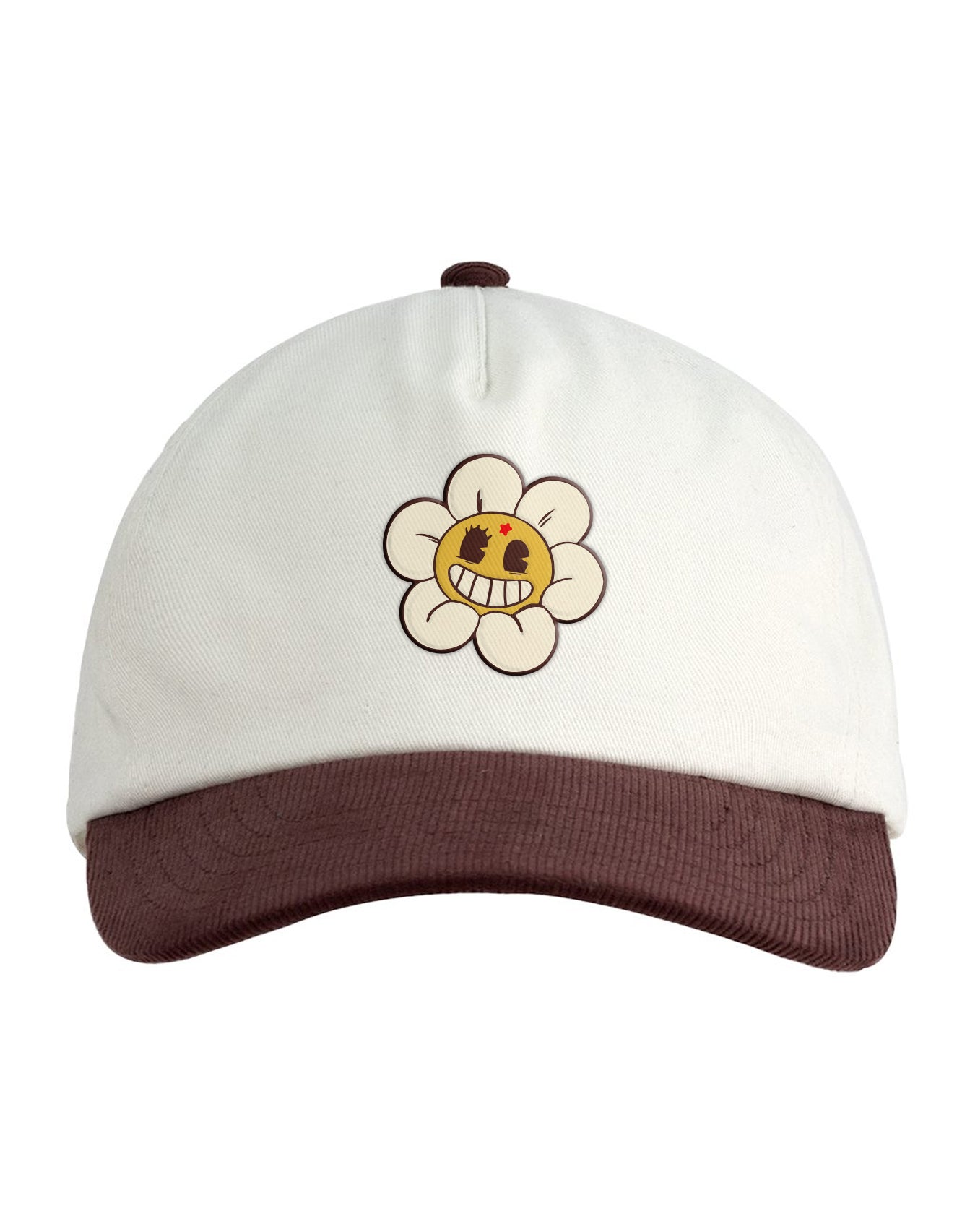 Pushin' Daisys Embroidered Corduroy Cap