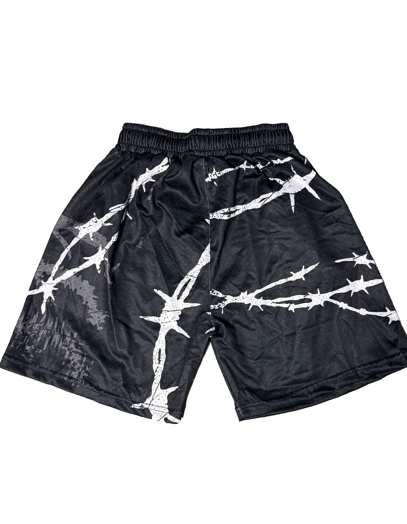 Enemy Barbed Wire Sublimated Mesh Shorts