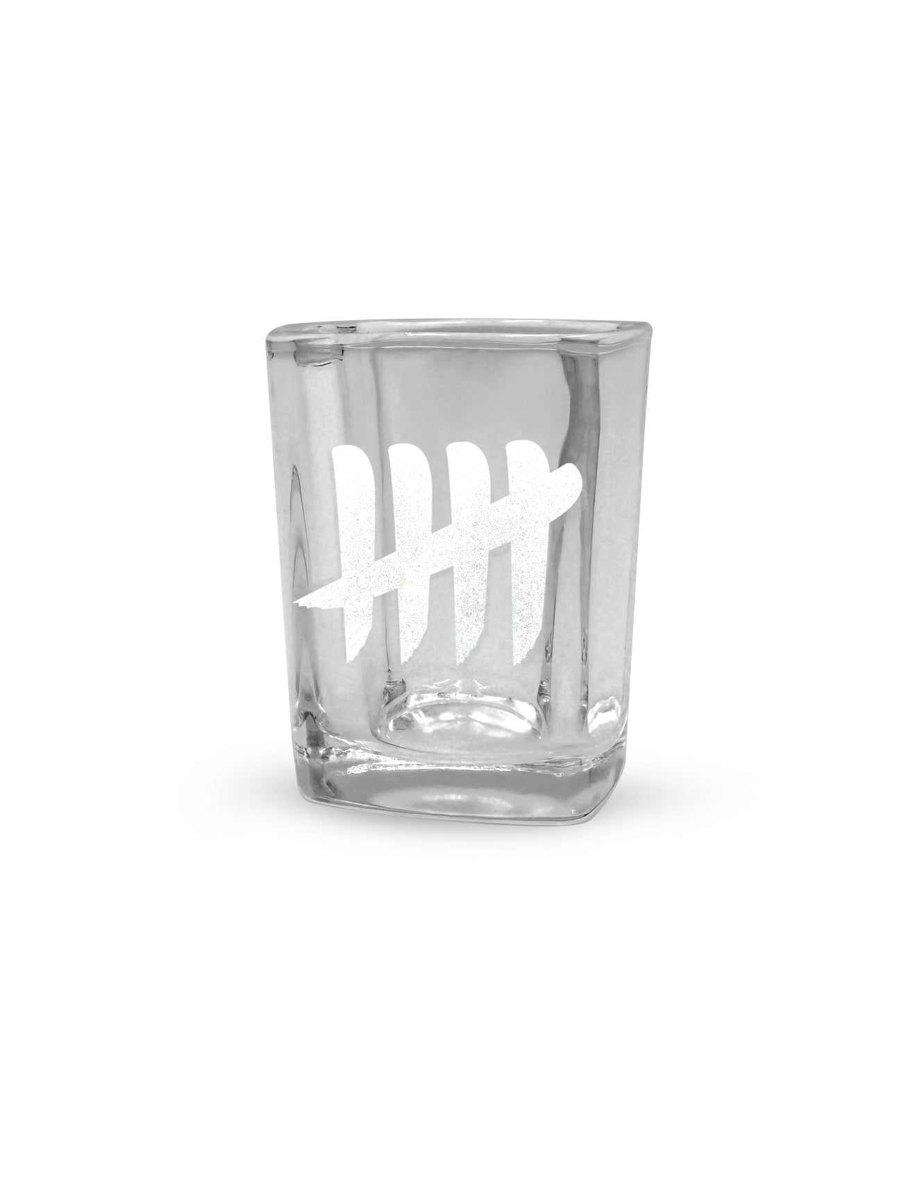 Enemy of the State Engraved Heavy Base Shot Glass