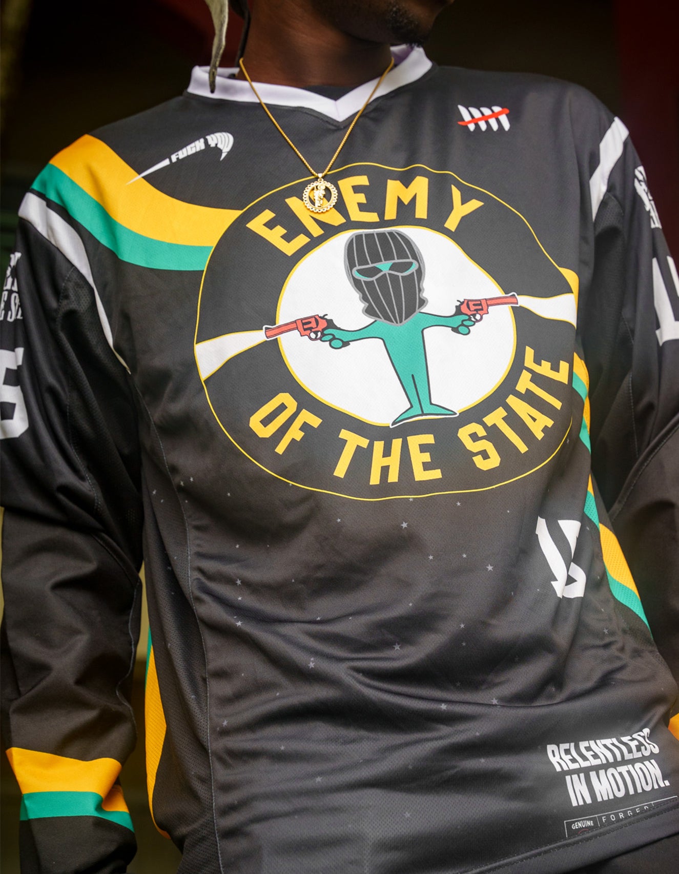Enemy of the State " Area 51 " Jersey