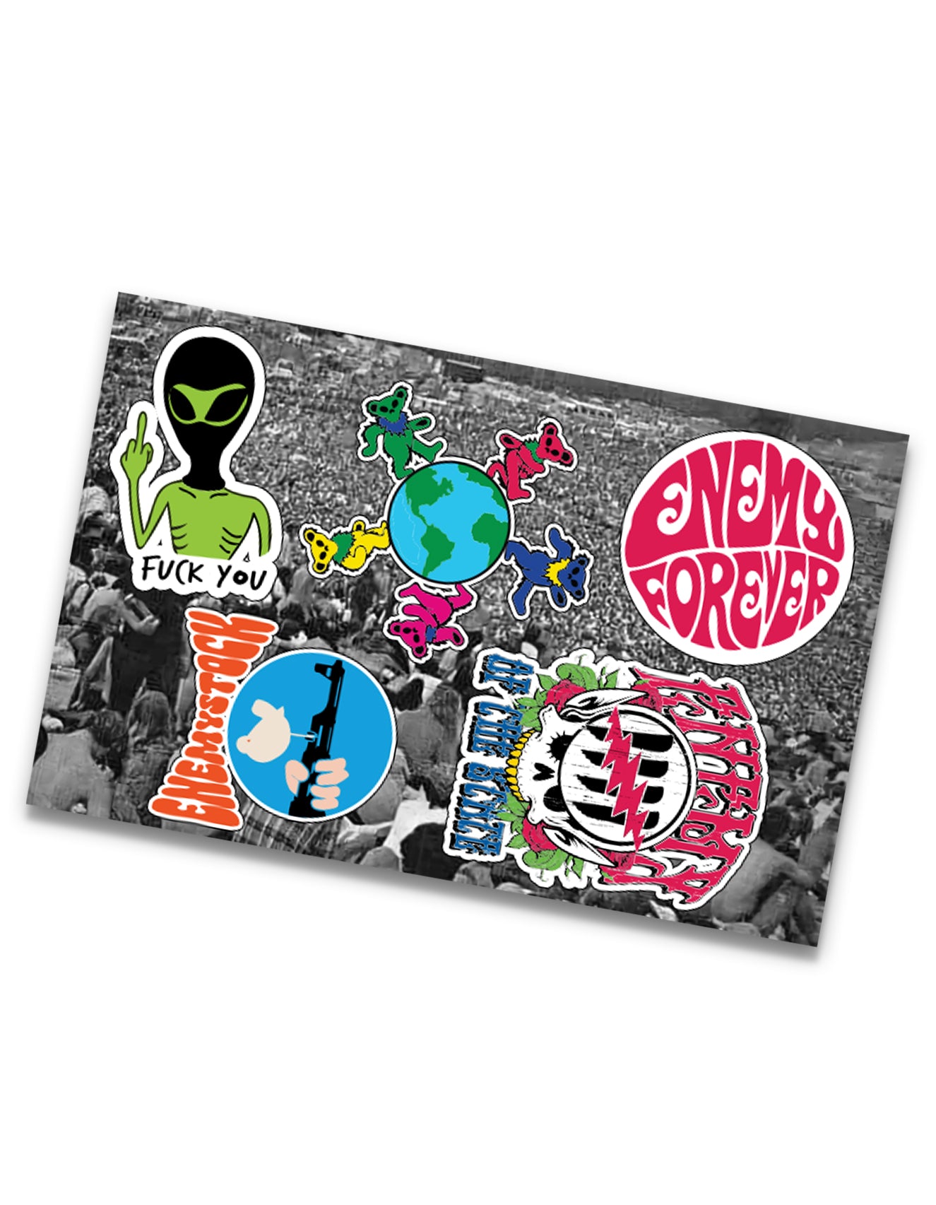 Enemyfest Sticker Sheet