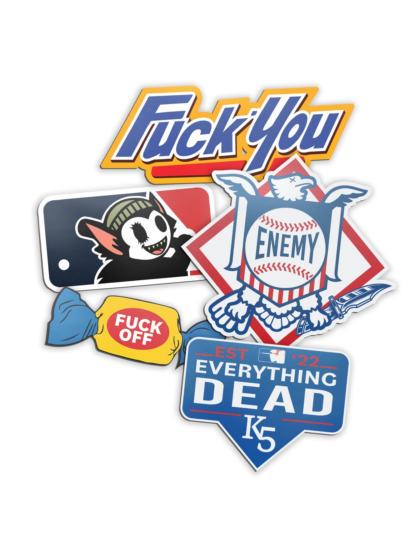Enemy of the State Sticker Sheet Season 5; Episode 2