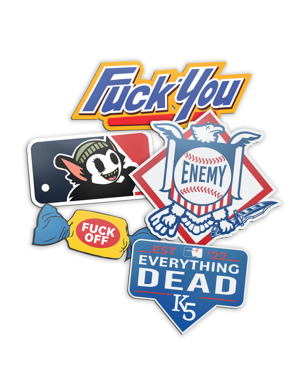 Enemy of the State Sticker Sheet Season 5; Episode 2
