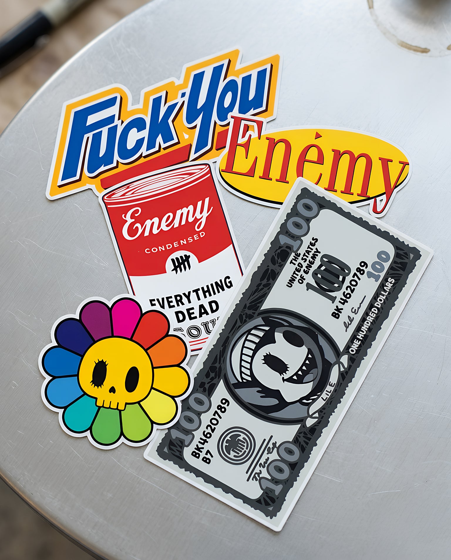 Enemy of the State Sticker Sheet Season 5; Episode 5