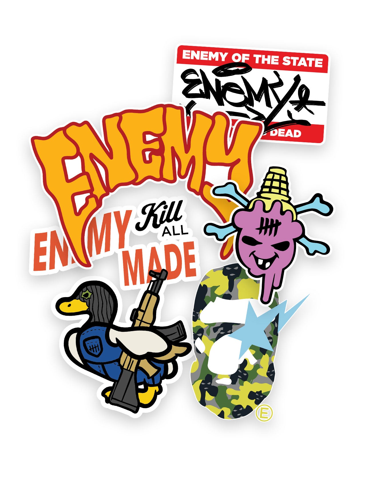 Enemy of the State Sticker Pack Season 4; Episode 3