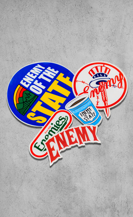 Enemy of the State Slap Sticker Pack S2 EP6