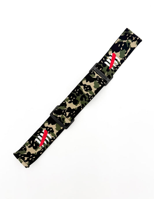 Woven Ski Camo Colorway Mask Strap v.1
