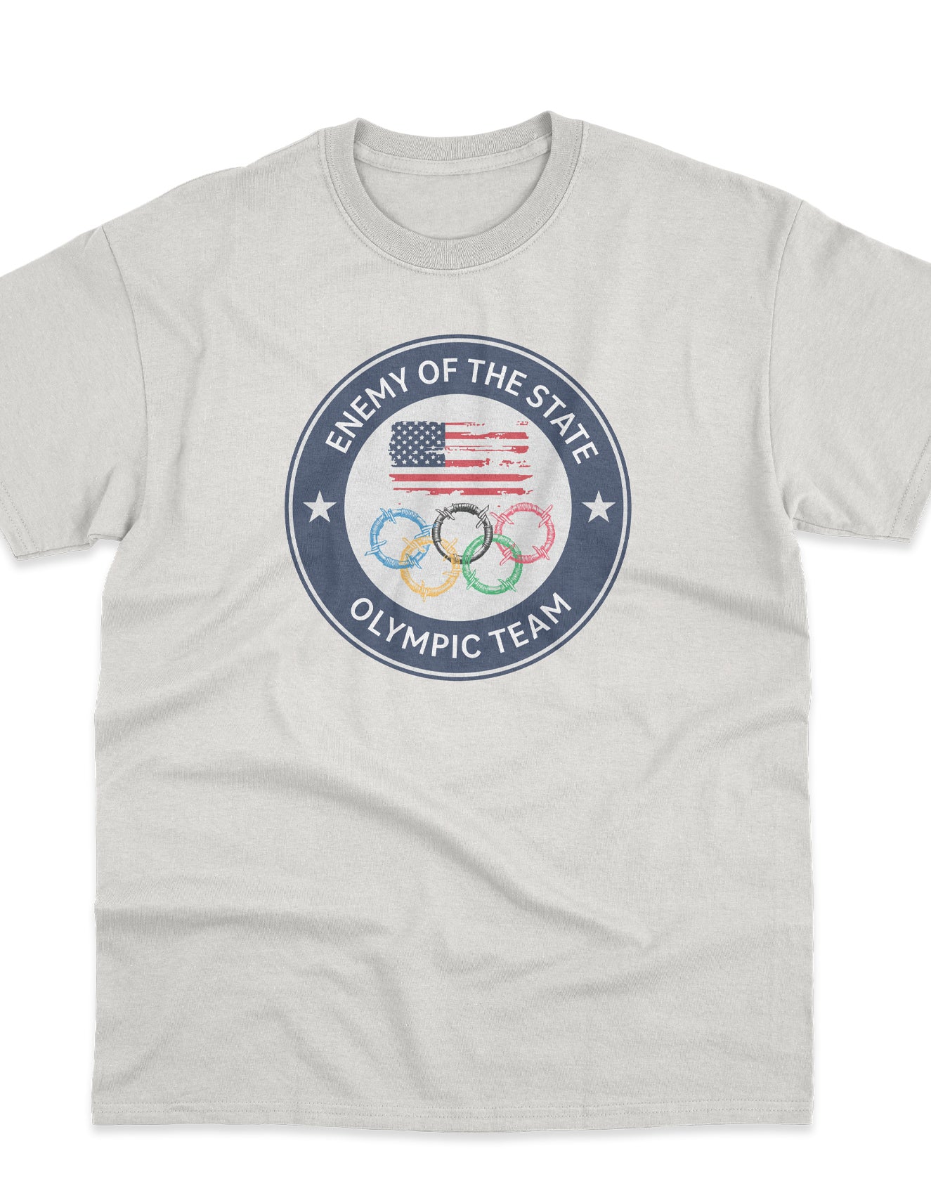 Team Enemy Olympic Seal Heavyweight T-Shirt