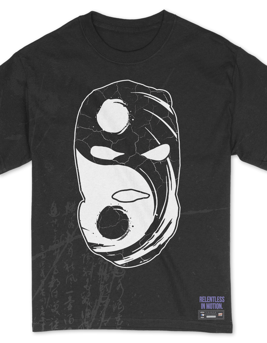 Ying Yang Ski Mask Tech Tee