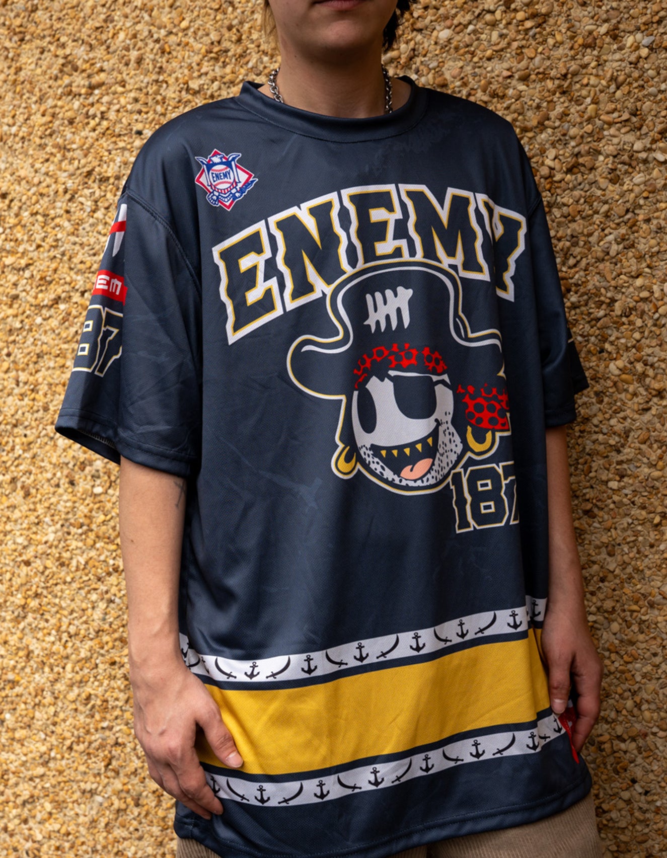 Enemy of the State " Pirate Treasure " Tech Tee