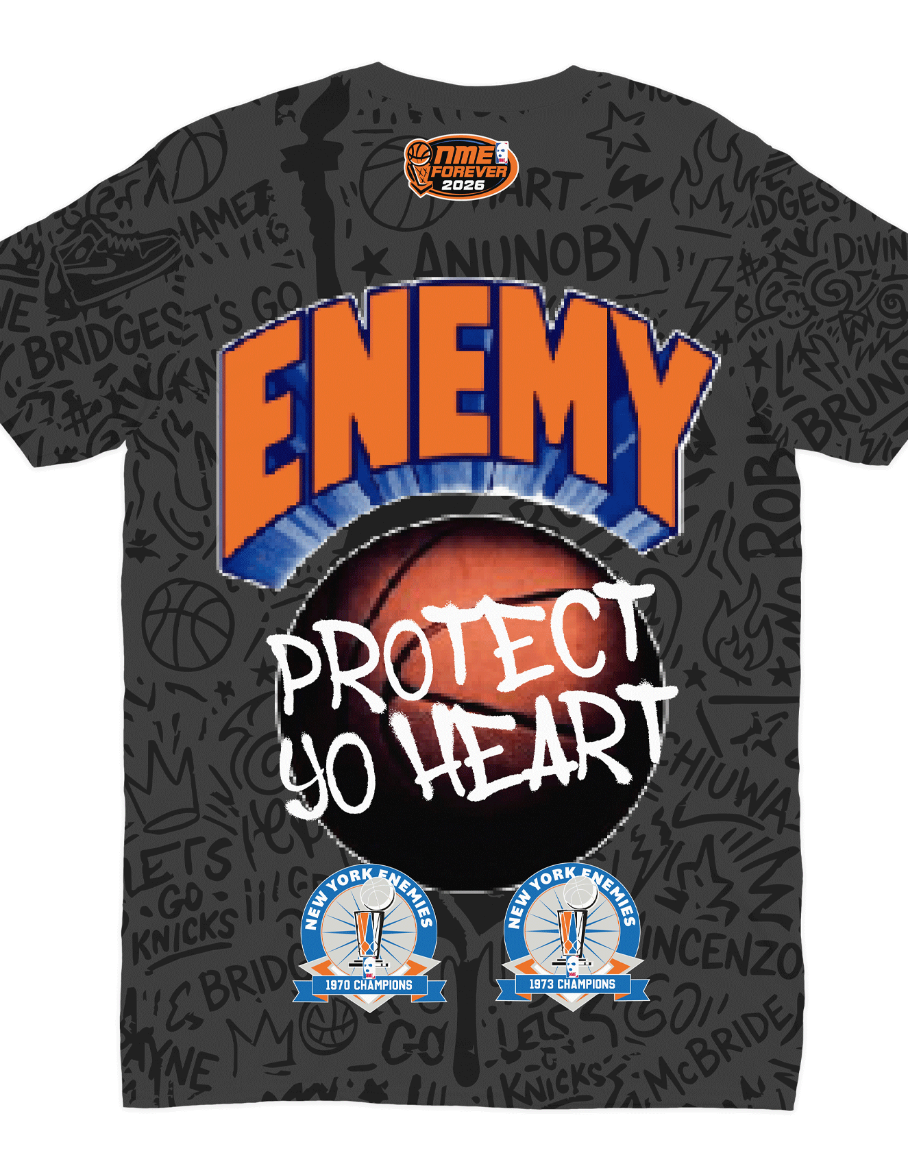 Special Edition Enemy of the State Protect Yo Heart Tech Tee