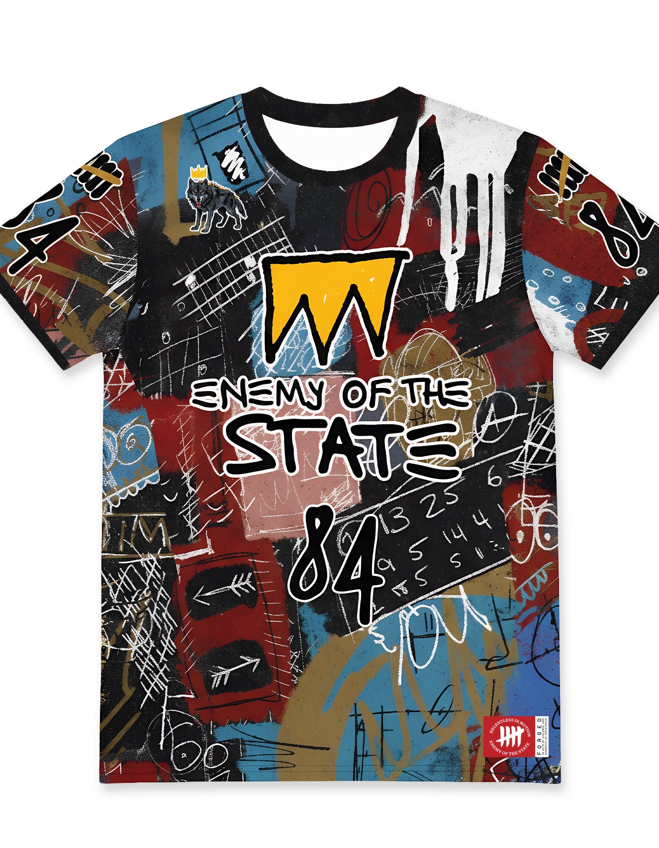 Enemy of the State " The Crown " Tech Tee
