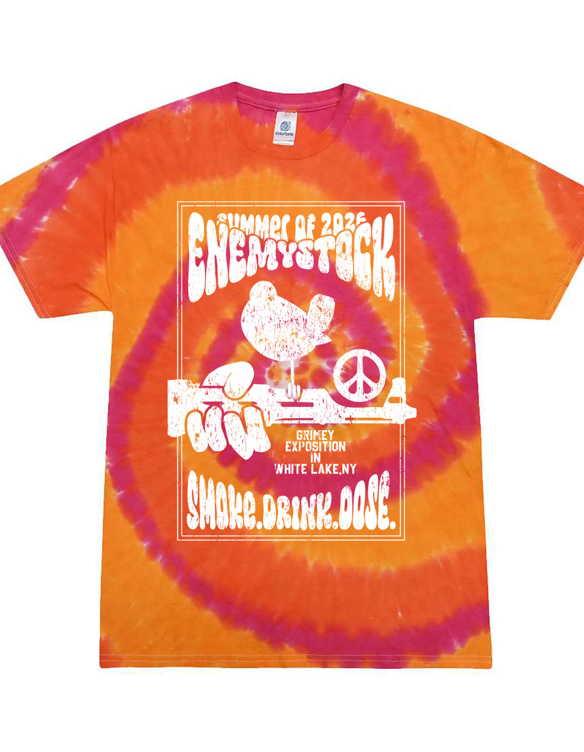 Enemystock Summer of 2026 Chance It Tie Dye Shirt